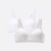 2 db „Love to Lounge” pamut bralette