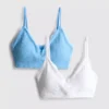 2 db-os, varratmentes csipkés bralette