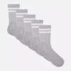 5 darabos csíkos sportzokni