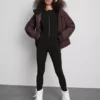 Bársonyos plüss jumpsuit