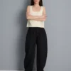 Kiváló minőségű pamut denim, hordószárú farmer