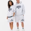NFL Dallas Cowboys nyomtatott kapucnis pulóver