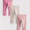 0–18 hónap | 3 db-os újszülött leggings