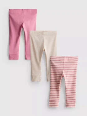 0–18 hónap | 3 db-os újszülött leggings