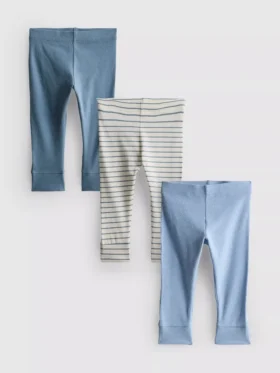 0–18 hónap | 3 db-os újszülött leggings