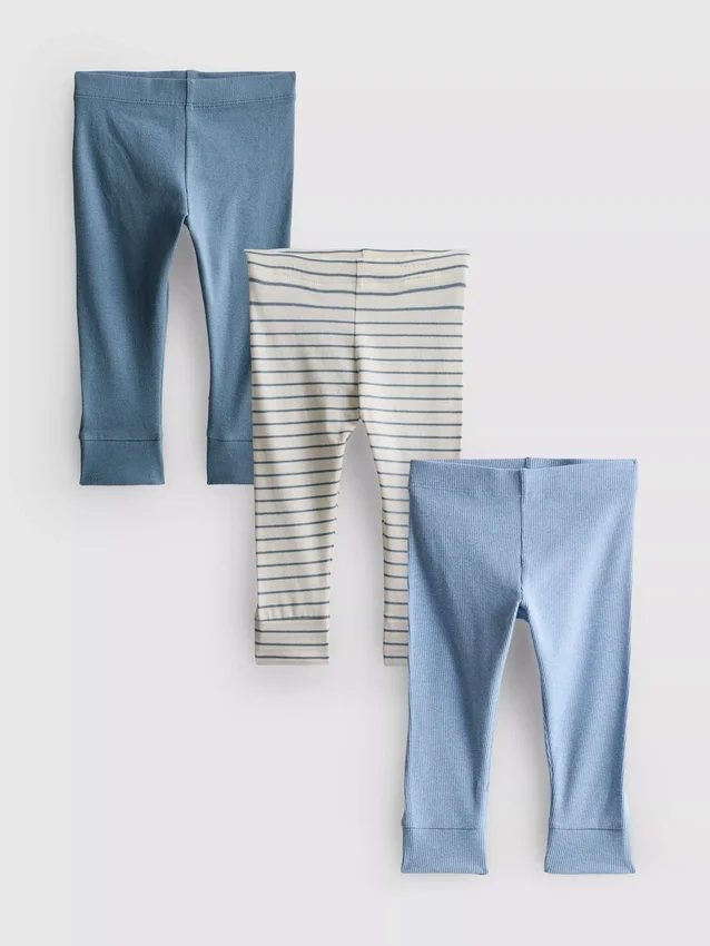 0–18 hónap | 3 db-os újszülött leggings