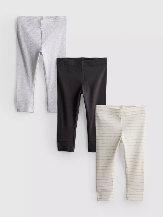 0–18 hónap | 3 db-os újszülött leggings