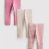0–18 hónap | 3 db-os újszülött leggings