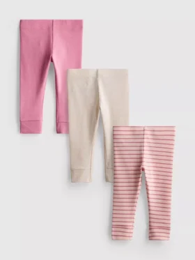 0–18 hónap | 3 db-os újszülött leggings