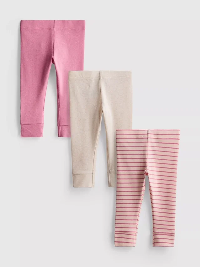 0–18 hónap | 3 db-os újszülött leggings