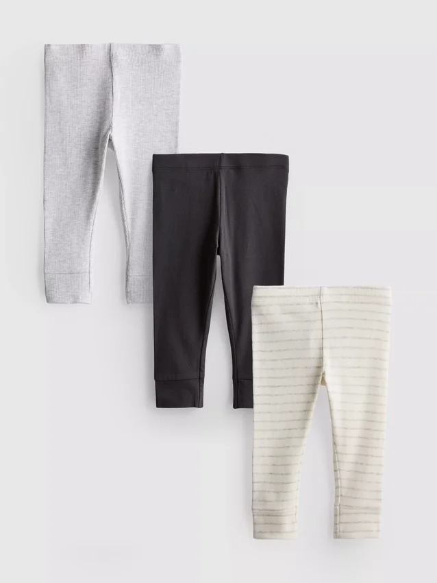 0–18 hónap | 3 db-os újszülött leggings