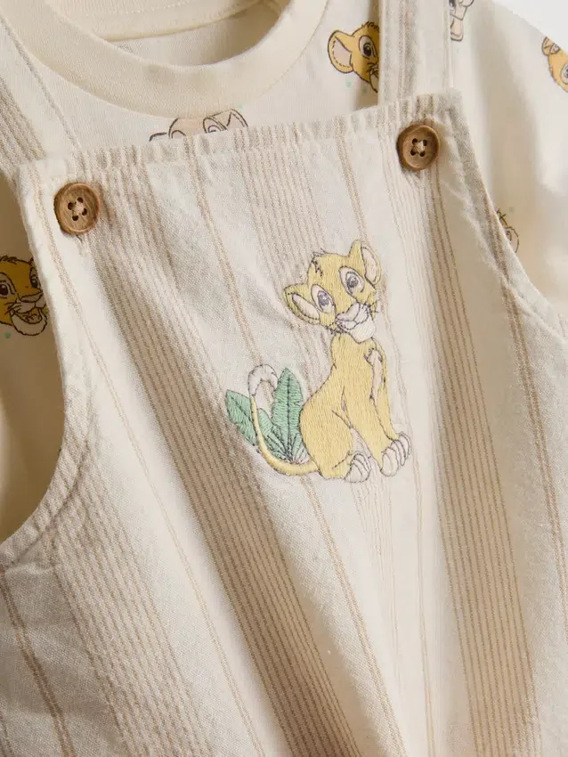0–18 hónap | Disney: Az Oroszlánkirály body és nadrág szett újszülötteknek