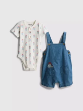 0–18 hónap | Paddington Bear body és nadrágos ruha újszülötteknek