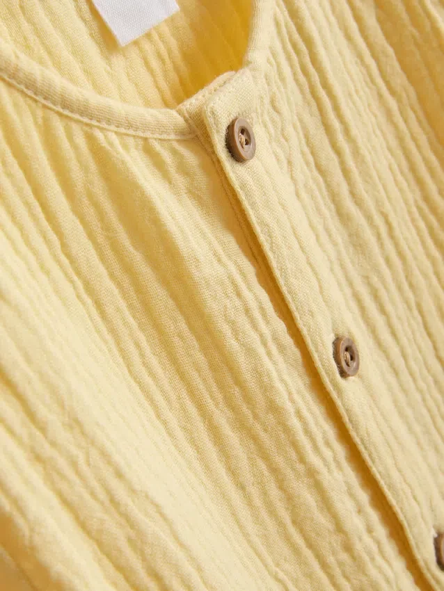 0–24 hónap | Cheesecloth ing és rövidnadrág szett
