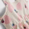 0–36 hónap | Disney Minnie Egér és Daisy Kacsa mintás, texturált smockruha