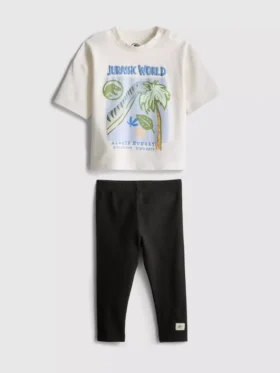 0–36 hónap | Jurassic World póló és leggings szett