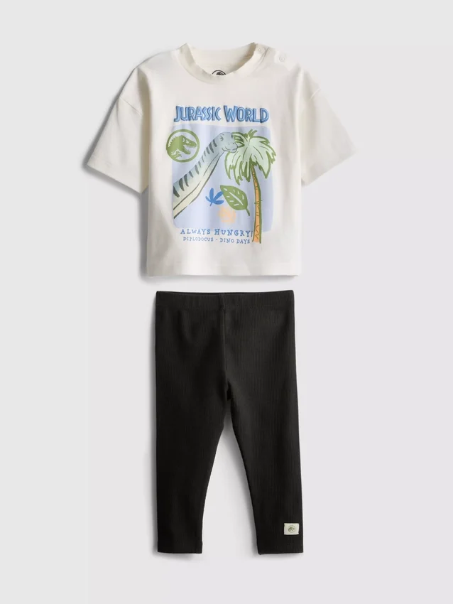 0–36 hónap | Jurassic World póló és leggings szett