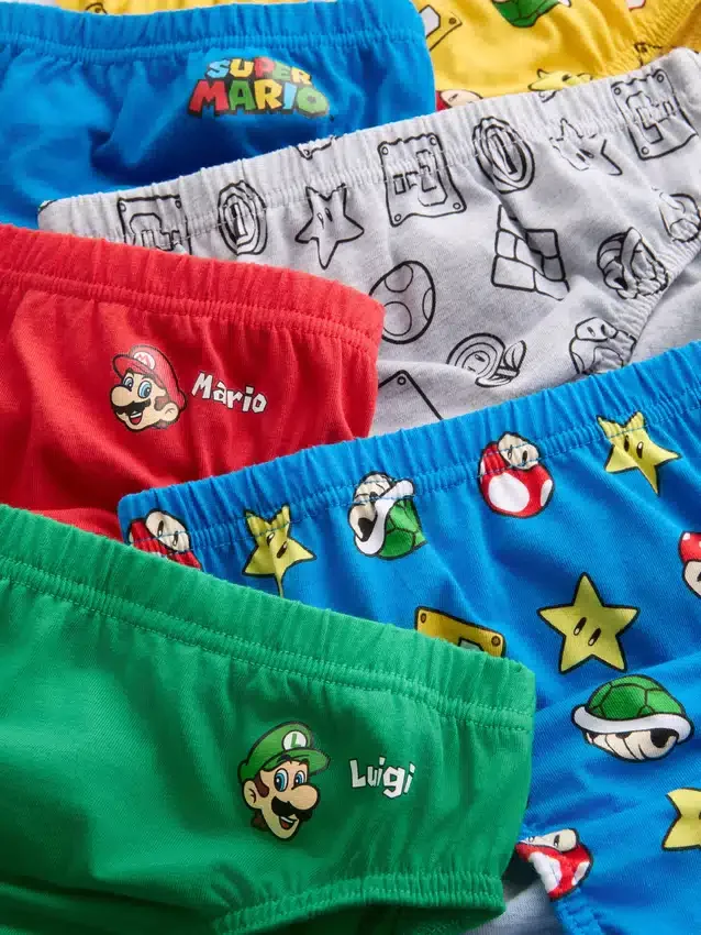 1,5–10 év | 6 db-os Super Mario bugyi