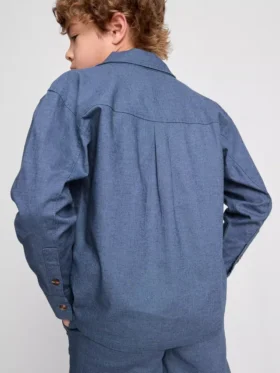 1,5–12 év | The Edit lenkeverékből készült overshirt