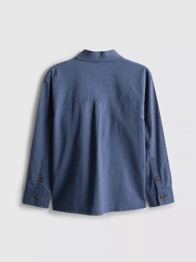 1,5–12 év | The Edit lenkeverékből készült overshirt