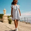 1,5–12 év | The Edit virágmintás hímzett smockruha