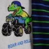 1,5–8 év | dinoszauruszos mintás polárpizsama