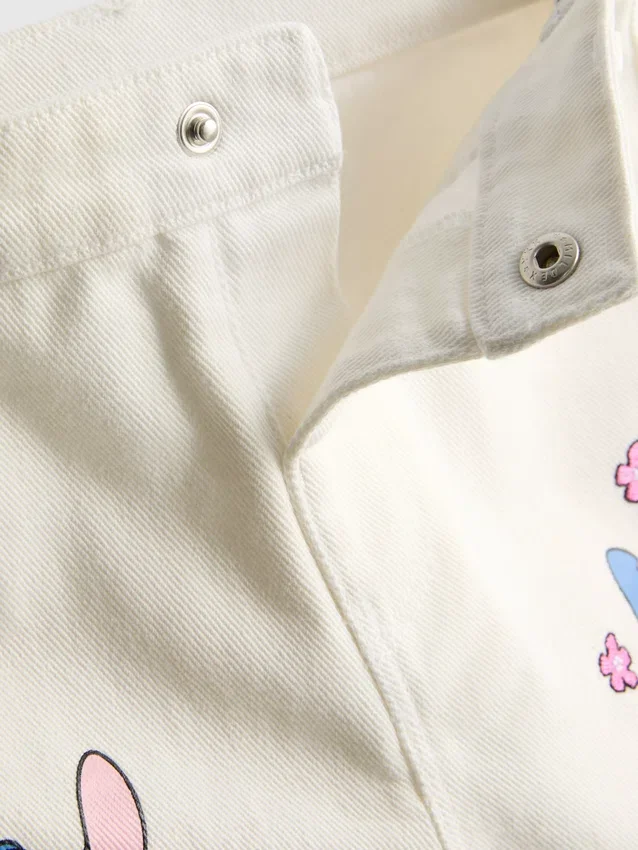 1,5–8 év | Disney Stitch kontrasztos Stitch farmerrövidnadrág