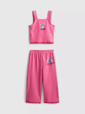 1,5–8 év | Disney Stitch ric rac felső és nadrág szett