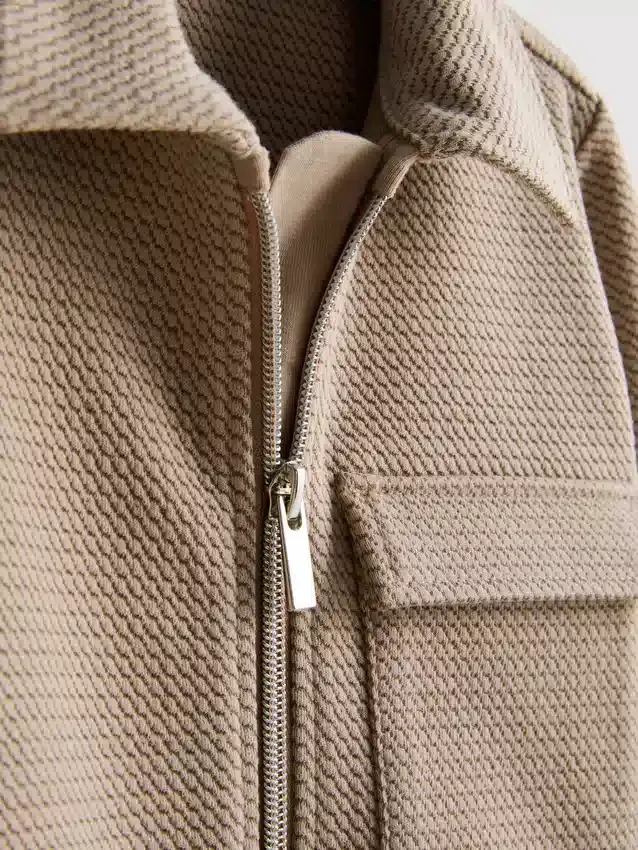1,5–8 év | Jacquard anyagú, cipzáras kabát és joggingnadrág szett