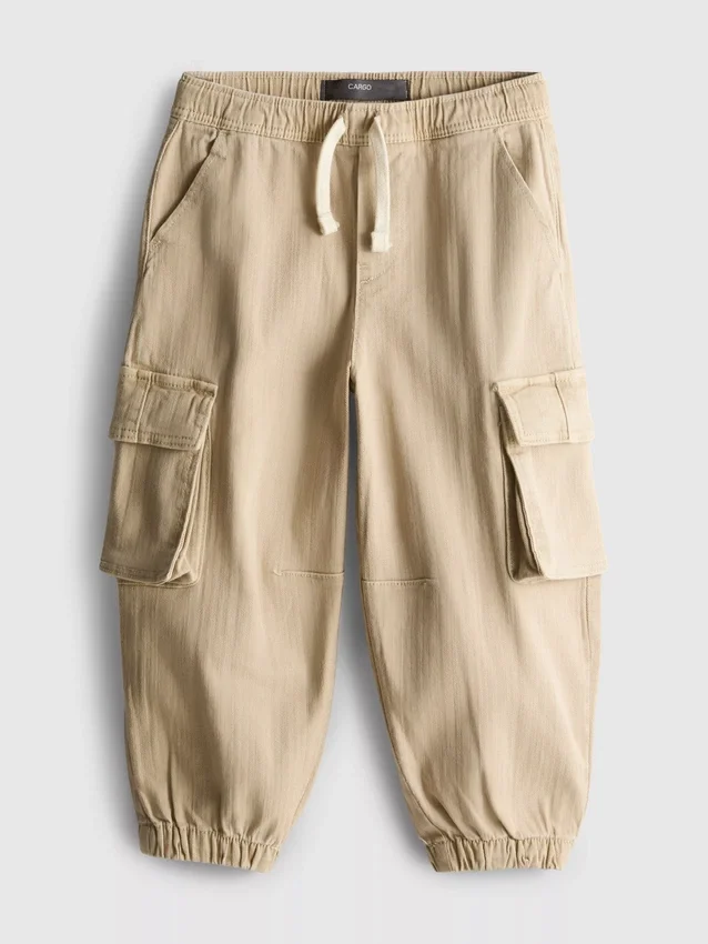 1,5–8 év | twill anyagú cargo nadrág