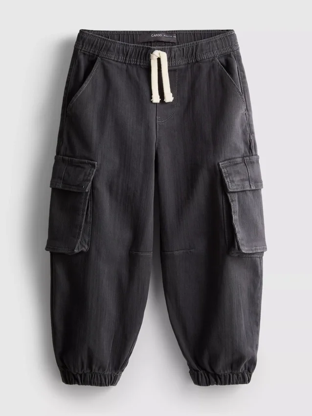 1,5–8 év | twill anyagú cargo nadrág