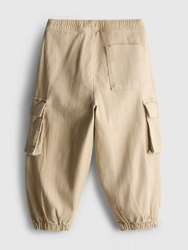 1,5–8 év | twill anyagú cargo nadrág