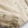 1,5–8 év | virágmintás hímzésű denim kabát