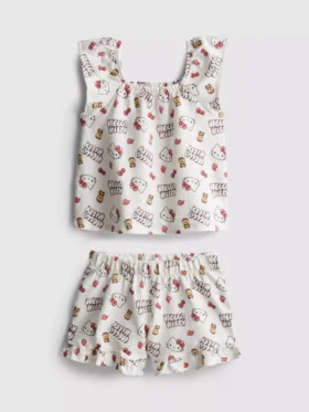 1,5–8 éves korosztály | Hello Kitty blúz és rövidnadrág szett