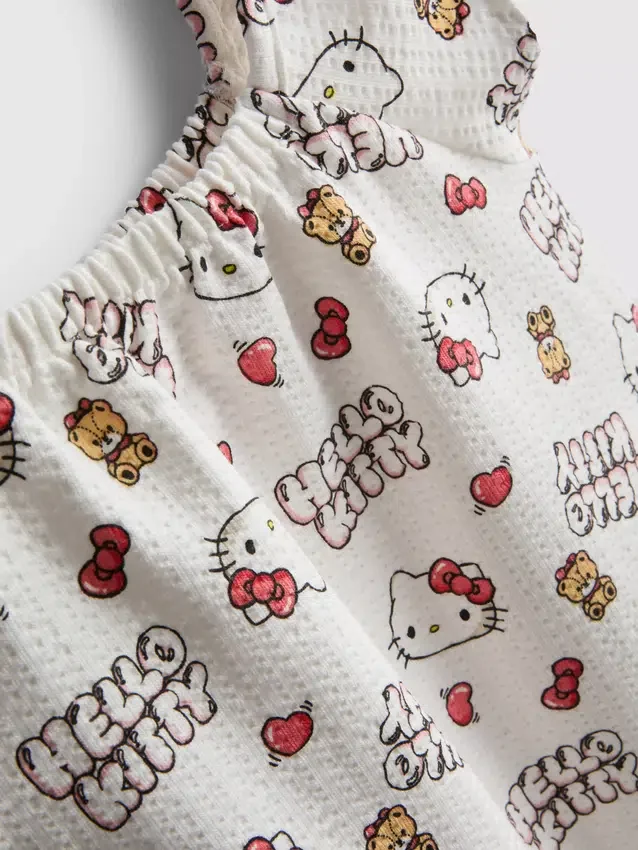 1,5–8 éves korosztály | Hello Kitty blúz és rövidnadrág szett