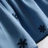 1,5–9 éves | chambray blúz és rövidnadrág szett