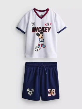 1,5–9 éves korosztály | Disney Minnie Mouse futballos póló és rövidnadrág szett