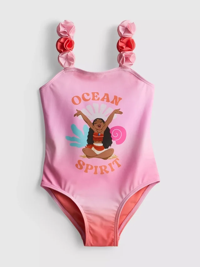 1,5–9 éves korosztály | Disney Moana fodros fürdőruha