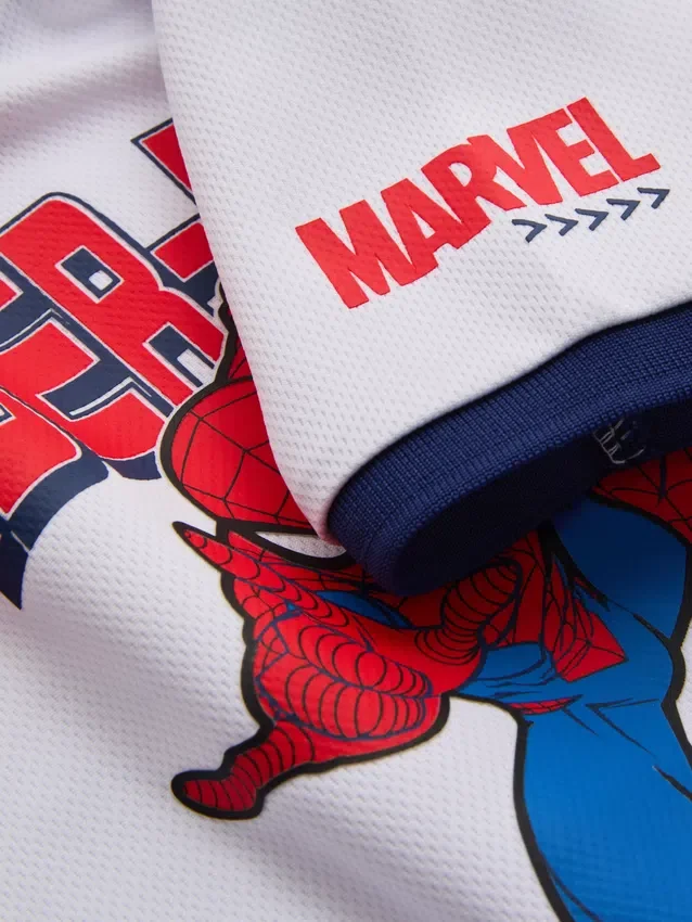 1,5–9 éves korosztály | Marvel Pókember foci póló és rövidnadrág szett