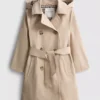 1–9 éves korosztály | kapucnis trenchcoat