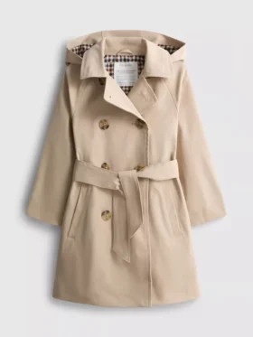 1–9 éves korosztály | kapucnis trenchcoat