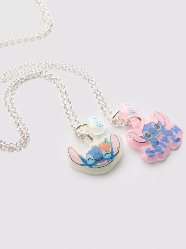 2 db Disney Stitch „BFF” nyaklánc