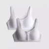 2 db „Love to Lounge” pamut bralette
