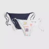 2 db mintás, oldalt kötős bikini alsó