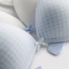 2 db pamut alapú, merevítő nélküli melltartó