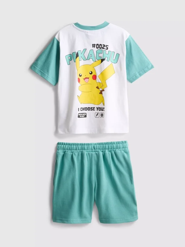 3–9 éves korosztály | Pokémon póló és rövidnadrág szett