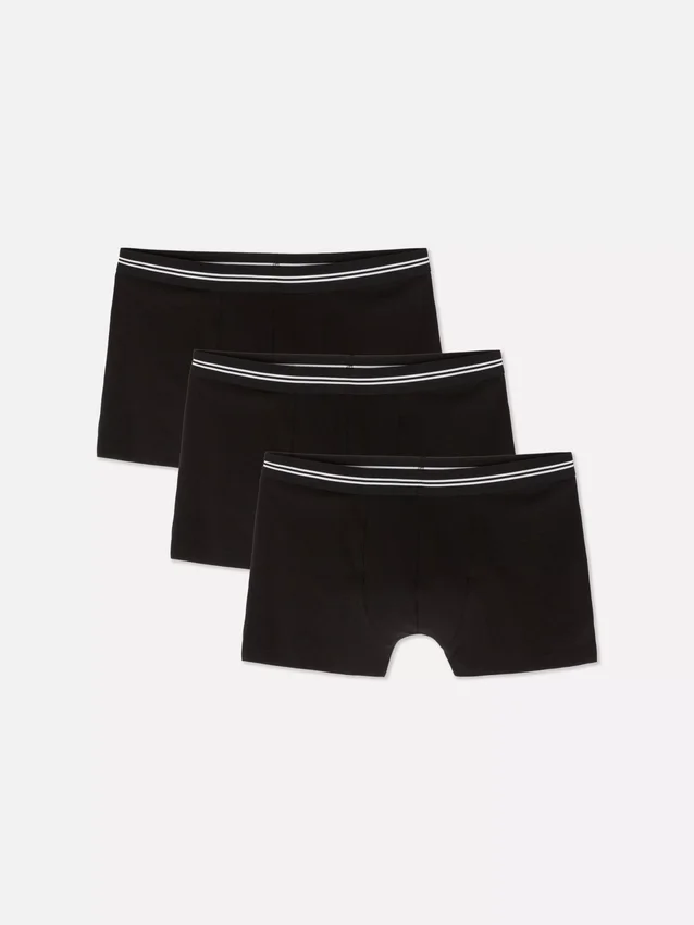 3 darabos alapvető boxeralsó-készlet