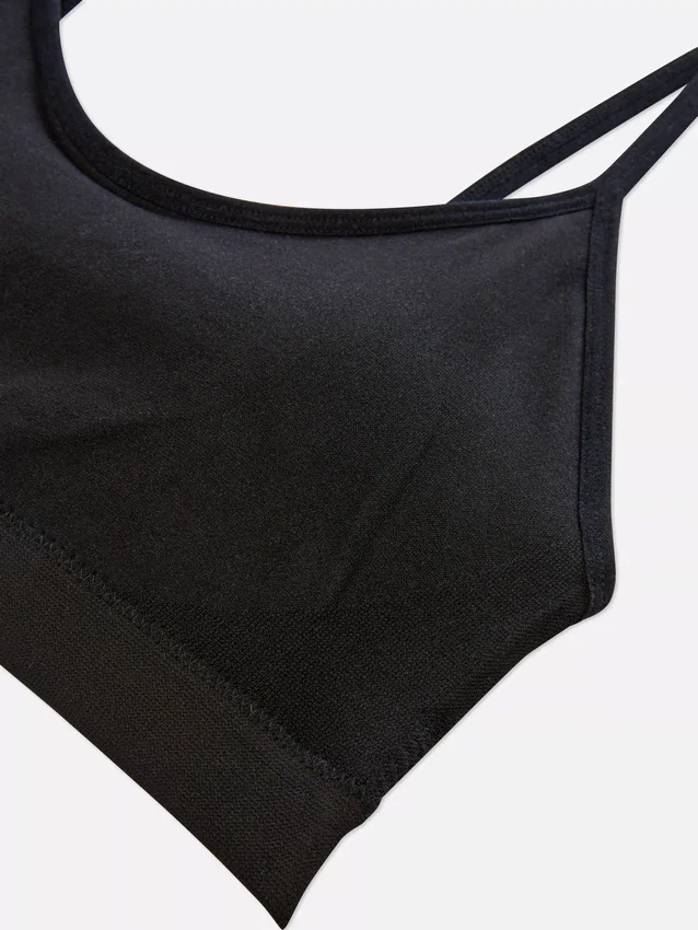 3 darabos csomag drótmentes, rövid ujjú cami bralette