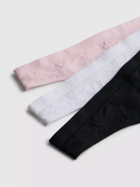 3 db-os csomag varratmentes jacquard tanga