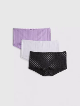 3 db-os csomag varratmentes mini boyshorts